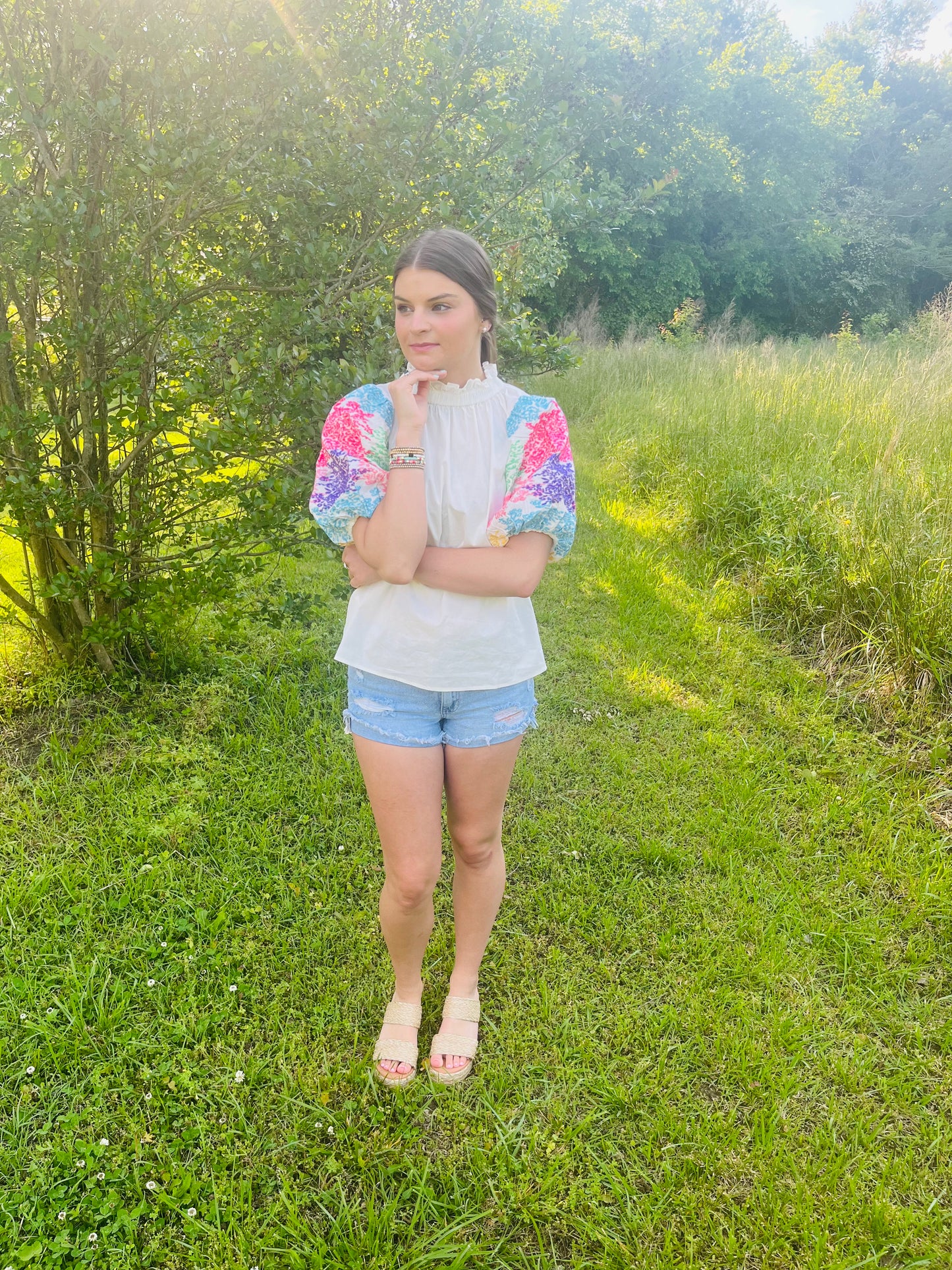 Poplin Top