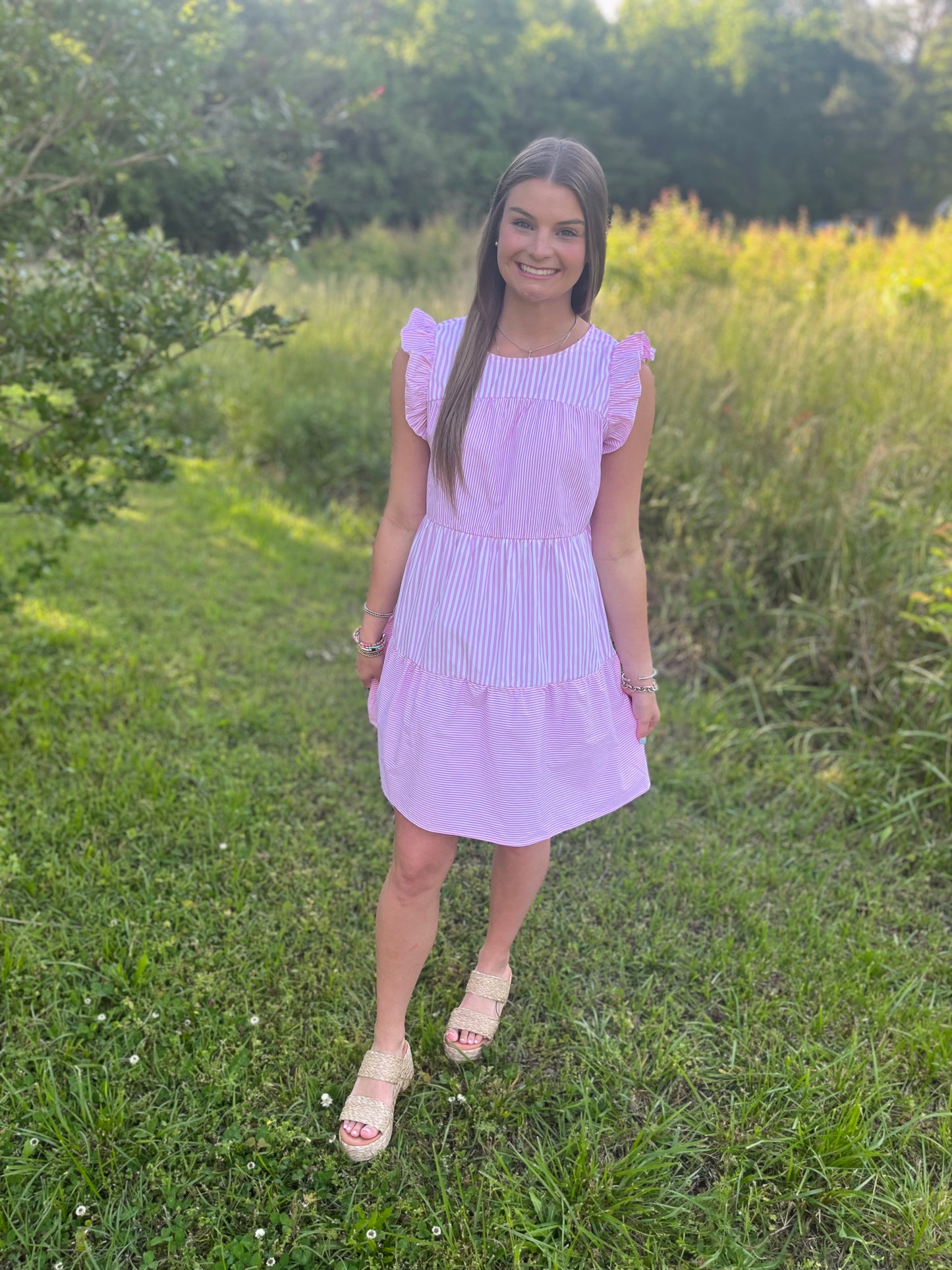 So Fluttered Dress